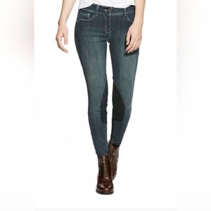 ARIAT | Whipstitch Breech‎ Knee Patch Indigo Denim Jeans | Size 36L | NWT​